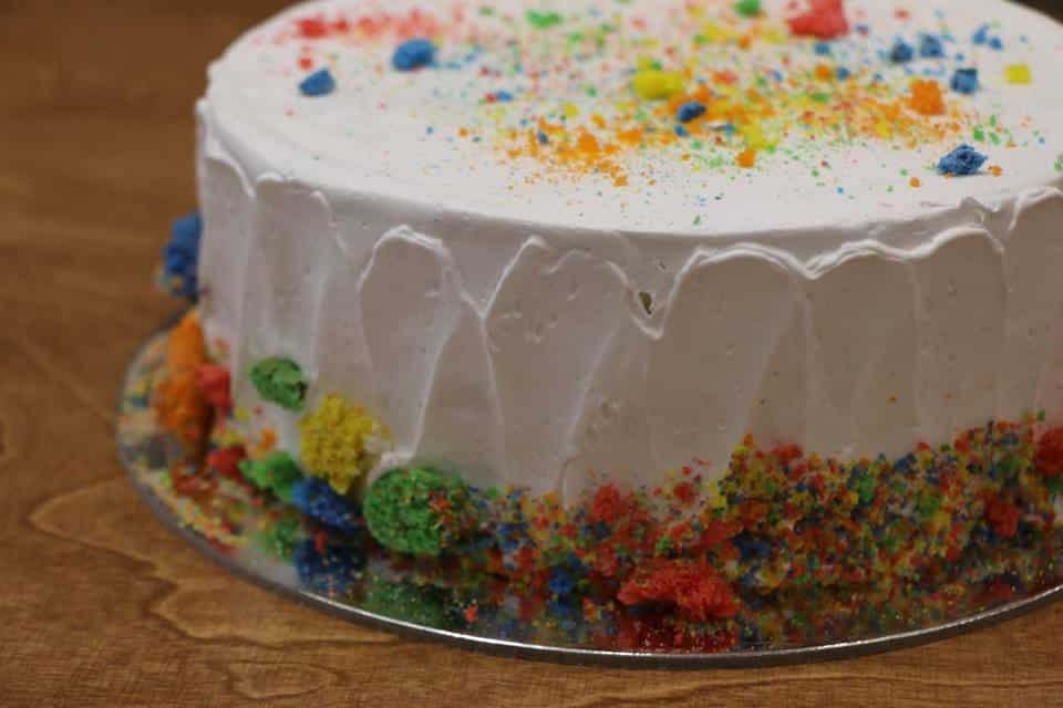 Custom Rainbow Cake